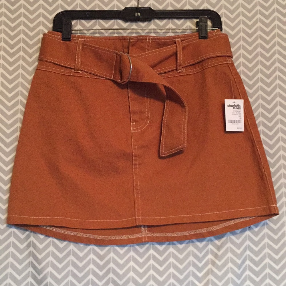 Mustard Charlotte Russe Skirt